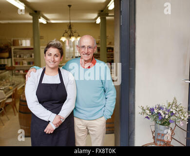 Lei è il suo dipendente preferito Foto Stock