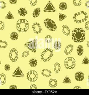 Modello di diamanti Illustrazione Vettoriale