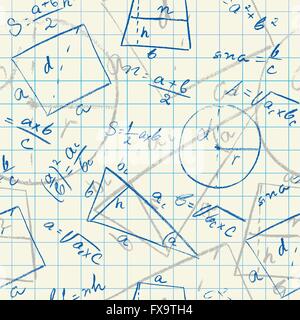 Matematica del modello senza giunture Illustrazione Vettoriale