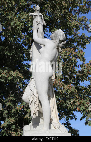 Cassandre ï"¿se incontrato sous la Protection de Pallas di Aime Miller, 1877. Parigi, Francia. Foto Stock