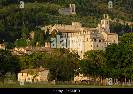 Gubbio, Consul del palazzo, il palazzo dei consoli, Umbria, Italia, Europa Foto Stock