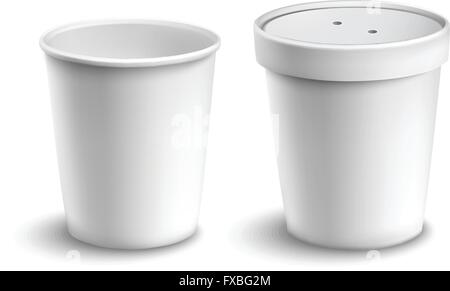 Tazza di caffè vuoto Illustrazione Vettoriale