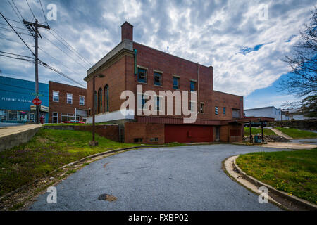 Banca abbandonati in Mount Airy, Maryland. Foto Stock