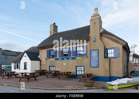 L'inizio Bay Inn at Torcross Devon UK Foto Stock