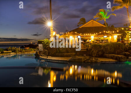 Stati Uniti d'America, Hawaii Maui Kaanapali Beach, lo Sheraton Maui Resort & Spa Foto Stock