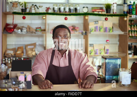 Allegro shop assistant Foto Stock