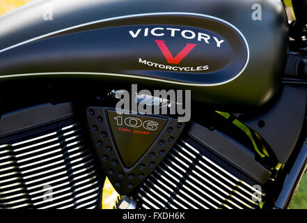 La vittoria della moto. American Motorcycle Foto Stock