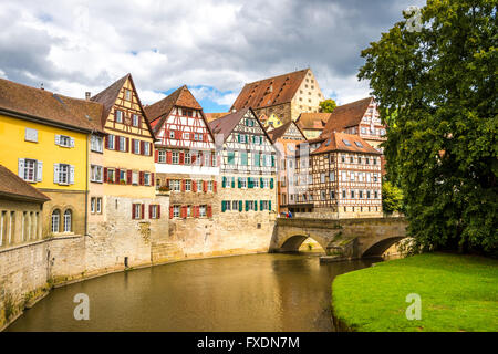 Schwaebisch hall, Baden-Wuerttemberg, Germania Foto Stock