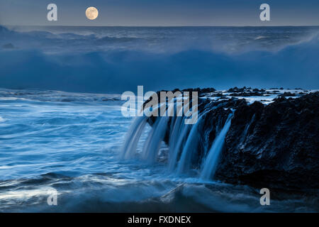 Stati Uniti d'America, Hawaii, Molokai, Kepuhi beach, West Molokai Foto Stock