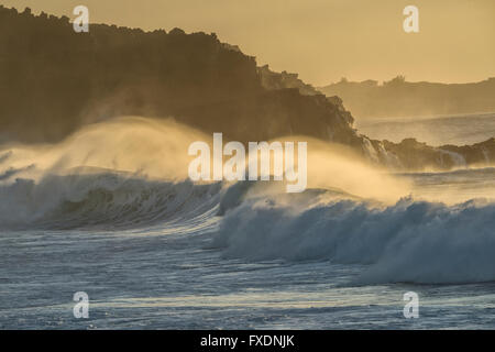 Stati Uniti d'America, Hawaii, Molokai, Kepuhi beach, West Molokai Foto Stock