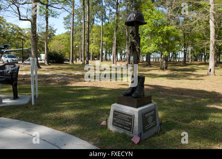 Battaglia Croce Warbird Memorial Park di Myrtle Beach SC USA. Foto Stock