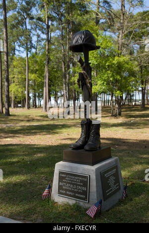 Battaglia Croce Warbird Memorial Park di Myrtle Beach SC USA. Foto Stock