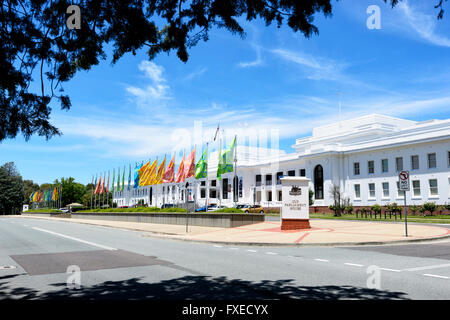 Canberra la Vecchia Sede del Parlamento, Australia Capital Territory, ACT, Australia Foto Stock