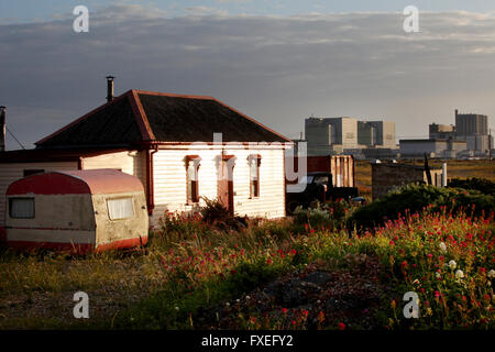 Dungeness, Kent con Foto Stock