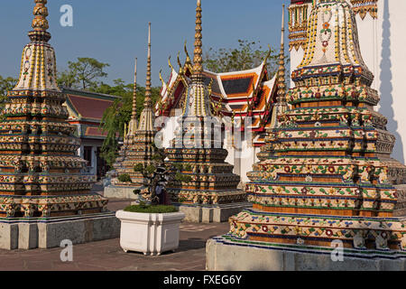 Wat Pho Bangkok in Thailandia Foto Stock
