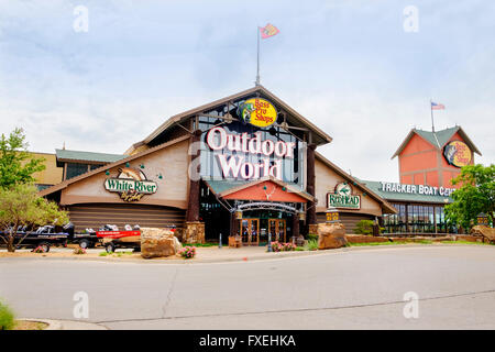 Bass Pro Shop esterno in Oklahoma City, Oklahoma, Stati Uniti d'America. Foto Stock