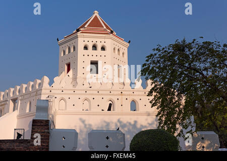 Phra Sumen Fort Bangkok in Thailandia Foto Stock