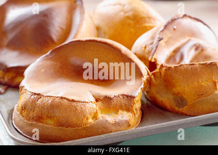 Yorkshire pudding vassoio di cottura Foto Stock