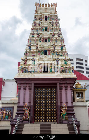 Arulmigu Rajamariamman Devasthanam tempio Hindu Temple a Johor Bahru Foto Stock