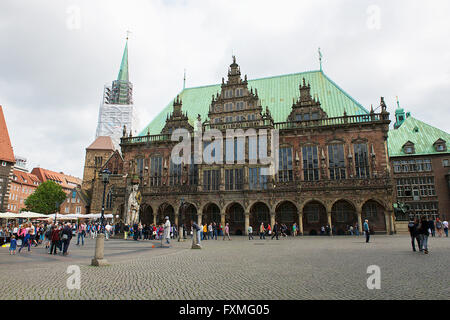 Municipio di Brema, Brema, Germania Foto Stock