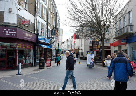 Ramsgate città costiera in East Kent REGNO UNITO aprile 2016 Foto Stock