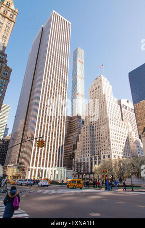 Grand Army Plaza Manhattan, New York City, Stati Uniti d'America. Foto Stock