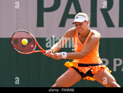 Angelique Kerber (GER), French Open 2015 Grand Slam Tennis Turnier, Parigi, Francia Foto Stock