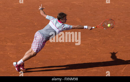 Stan Wawrinka, SUI, French Open 2015, Grand Slam Tennis Turnier, Roland Garros, Parigi, Frankreich Foto Stock
