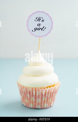 Baby shower cupcake Foto Stock