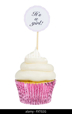 Baby shower cupcake Foto Stock