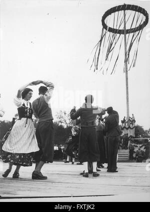 Erster Mai 1938 in Wien Foto Stock