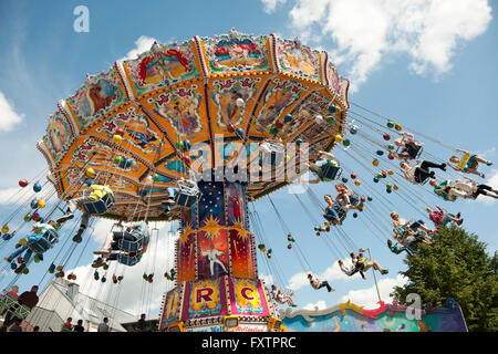 Deutschland, Renania settentrionale-Vestfalia, Paderborn, Libori-Fest, Kirmes am Liboriberg Foto Stock