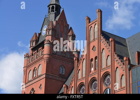 Altes Rathaus, Schlossstrasse, Steglitz Berlino, Deutschland Foto Stock