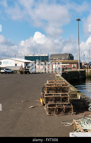 Amble Harbour Foto Stock