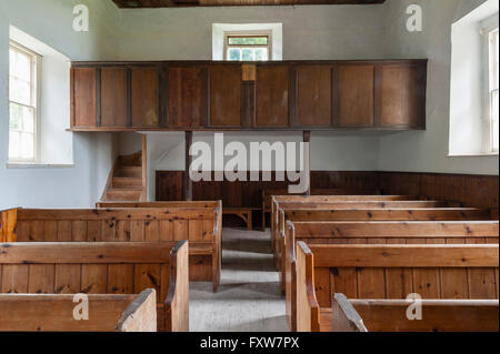 Strict e particolare Battista Cappella, Waddesdon Hill, Regno Unito. Un ormai superfluo 18c cappella nonconformista Foto Stock