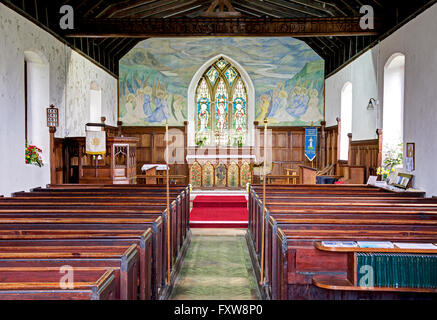 Chiesa parrocchiale di San Giovanni, Helsington, vicino Brigsteer, Cumbria, England Regno Unito Foto Stock