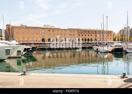 Museo di Storia Catalana, Museu d'Historia de Catalunya, Port Vell di Barcellona, Spagna Foto Stock