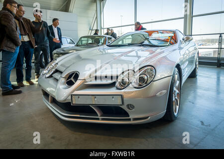 Grand Tourer vettura Mercedes-Benz SLR McLaren, 2006. Foto Stock