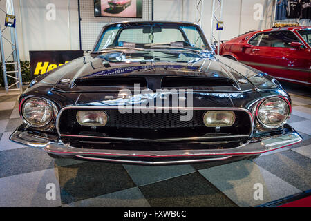 Pony auto Shelby Cobra GT 350 Omaggio convertibile, 1968 Foto Stock