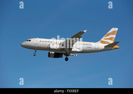 British Airways Airbus A 319-131 SCO 10,334 REG' G-EUPD. SCO 10,334. Foto Stock