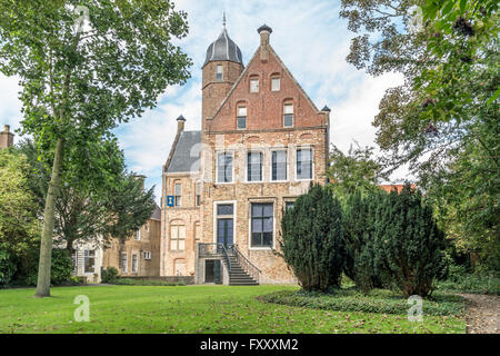 Giardino del Museo Martena nella città di Franeker, Friesland, Paesi Bassi Foto Stock