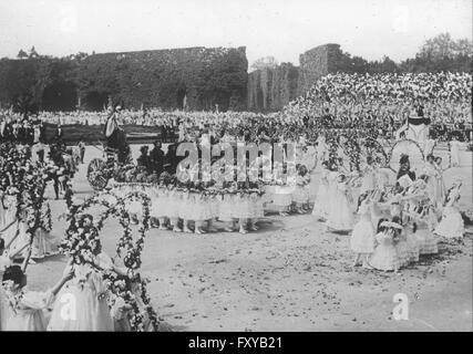 Kinderhuldigung a Schönbrunn Foto Stock