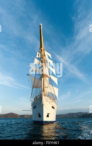 Star Flyer vela nave da crociera, Costa Rica Foto Stock