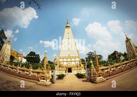 Wat Phrathat Nong Bua , Ubon Ratchathani provincia, Thailandia Foto Stock