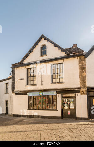 La canapa in Avalon shop a Glastonbury, Somerset. Foto Stock