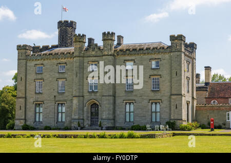 Chiddingstone Castle, Chiddingstone Kent England Regno Unito Regno Unito Foto Stock