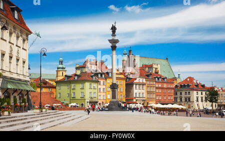 Varsavia Città Vecchia, Polonia Foto Stock