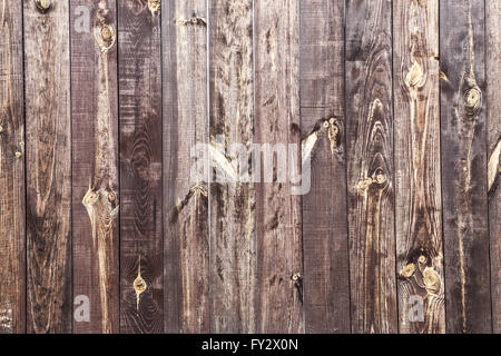 Vecchio legno marrone dello sfondo. Immagine della struttura in legno. Foto Stock