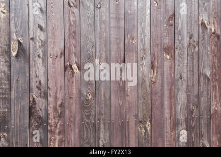 Vecchio legno marrone dello sfondo. Immagine della struttura in legno. Foto Stock