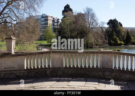 Pittville Park, Cheltenham, Gloucestershire, England, Regno Unito Foto Stock